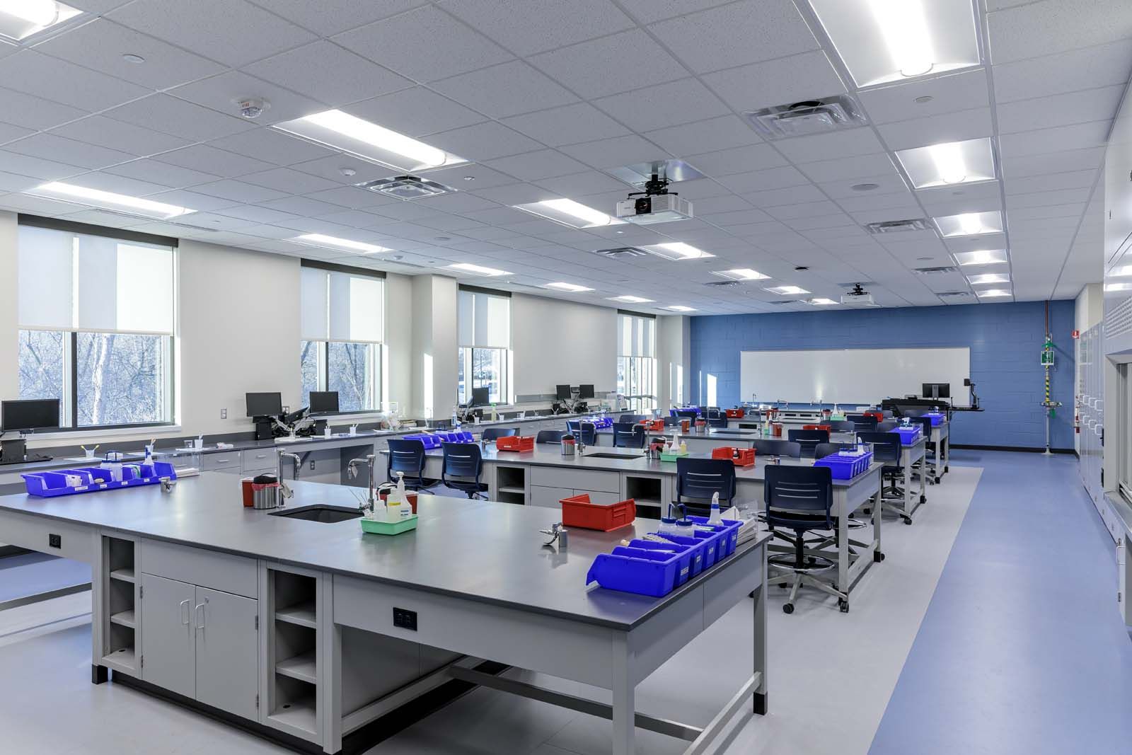 Science and Tech Building interior
