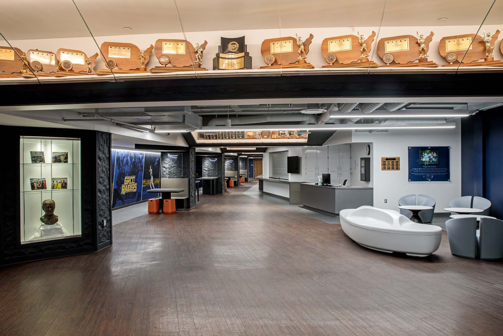 GRCC Ford Fieldhouse gathering space