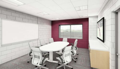 Seaholm Athletics Interior Cofnerence room