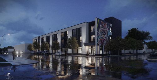 Kercheval Exterior Night