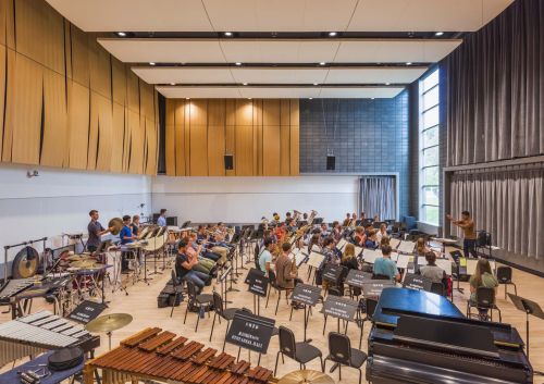 Brehm Pavilion, UM School of Music, Location: Ann Arbor, Michigan, Architect: Ennead